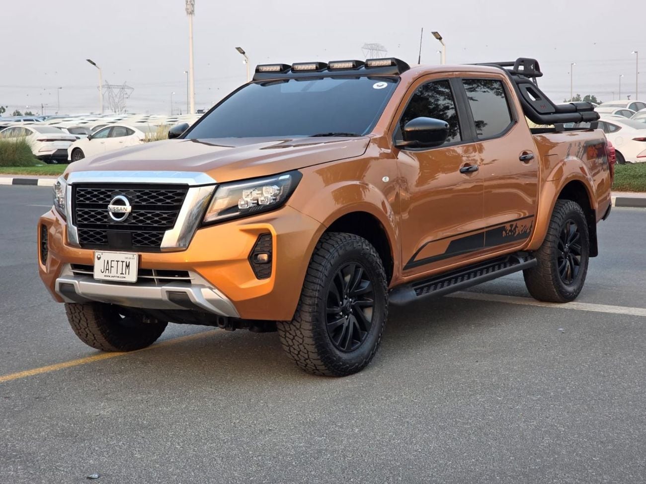 Nissan Navara 2022 | 2.3L DIESEL | AT | RHD | 4X4 SPORT WITH BASKET | ROOF TOP MOUNTED LED LIGHTS | DOWNHILL ASSIS