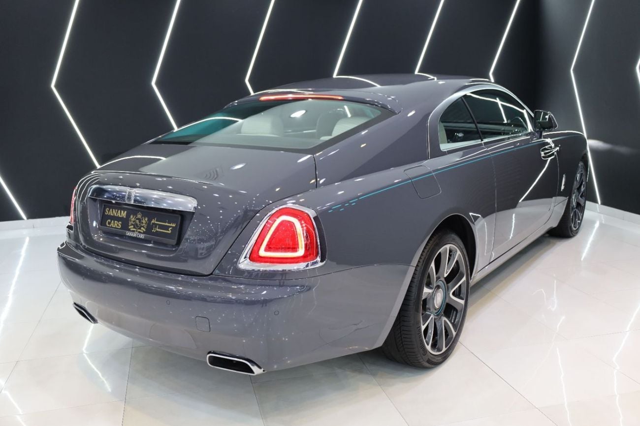 Rolls Royce Wraith STD Kryptos Collection, 1 of 50, Very Low KM, GCC Specs!!