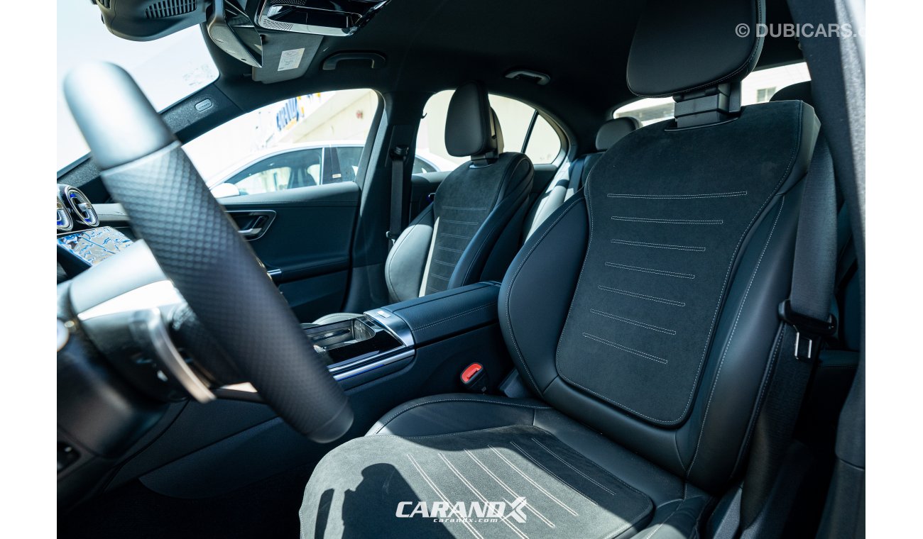 Mercedes-Benz C 200 Sport 2022 Obsidian Black Without Sunroof