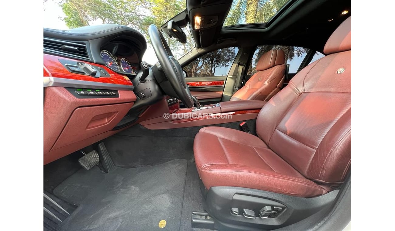 BMW B7 BMW 750I ALPINA B7 2014 GCC FULL OPTIONS ORGINAL PAINT SPESIAL EDDTION