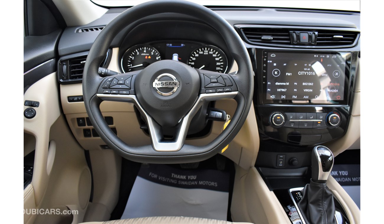 Nissan XTrail AED 1856 PM | 0% DP | 1.6L S GCC DEALER WARRANTY TILL 2024