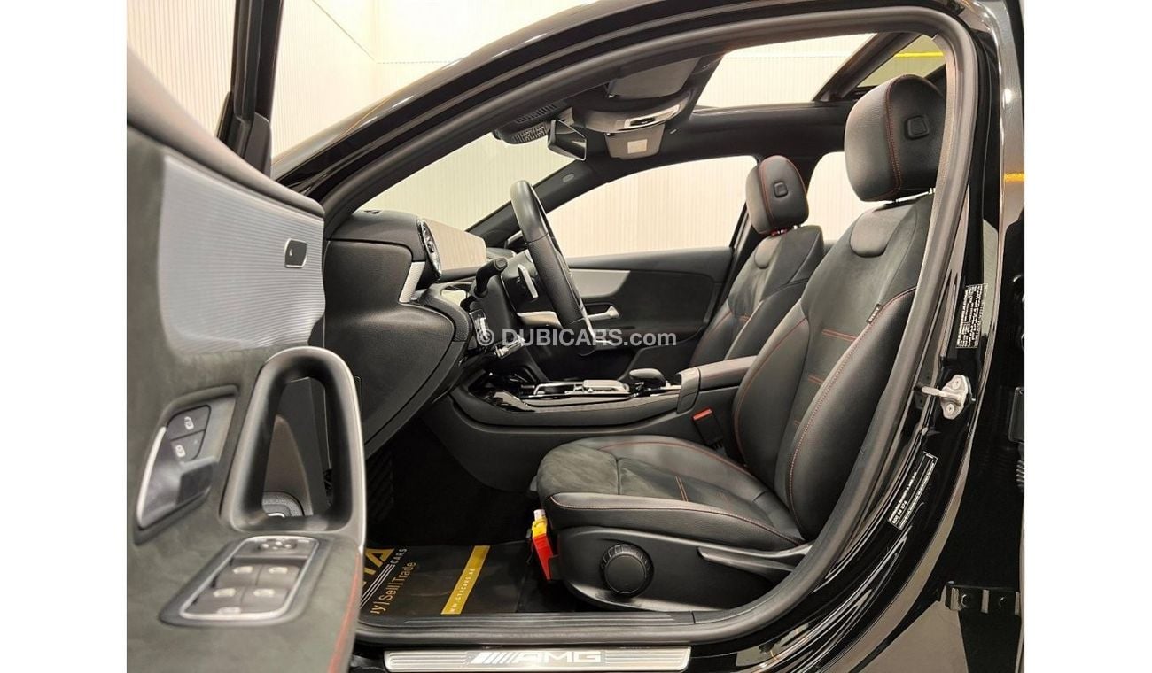 مرسيدس بنز A 35 AMG بريميوم 2021 Mercedes Benz A35 AMG 4Matic, Feb 2026 Mercedes Warranty, 2025 Mercedes Service Pack, G