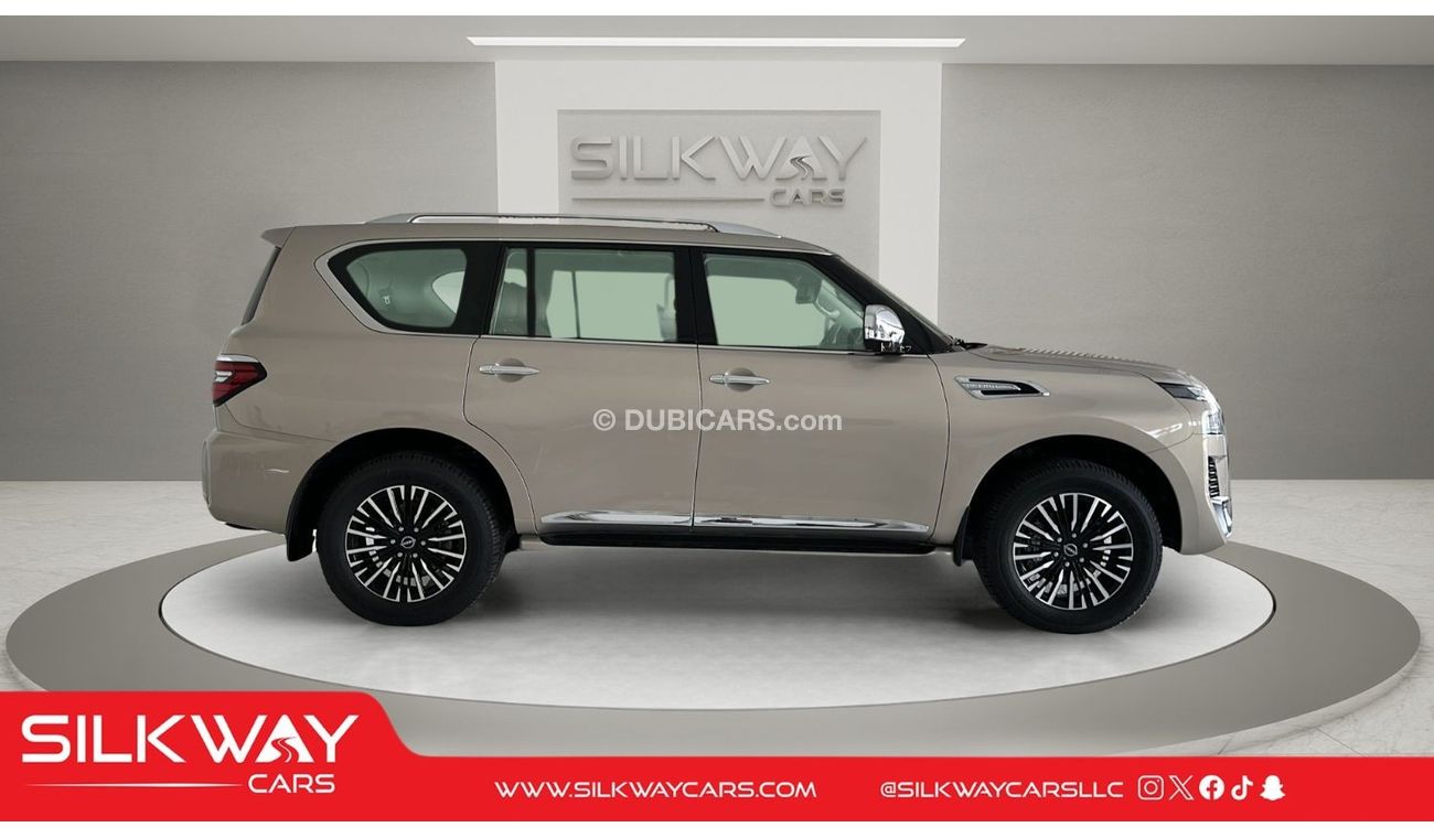 نيسان باترول (للتصدير) أطلق العنان للقوة والرفاهية - Nissan Patrol V8 LE Platinum City 2023!