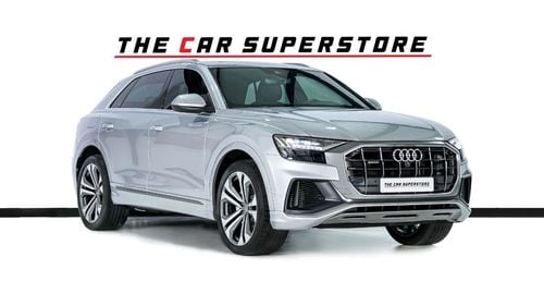 Audi Q8 55 TFSI quattro 3.0L SUV-Audi Q8 55TFSI-GCC-SLine-Premium Metallic Colour-LED Matrix Lights-1 year W