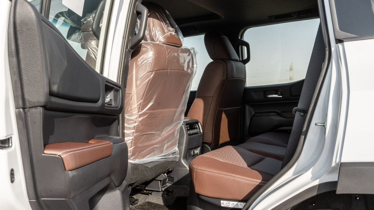 Toyota Prado  2026 Toyota Prado Adventure 2.4L Turbo AT Petrol With HUD (White-Brown)