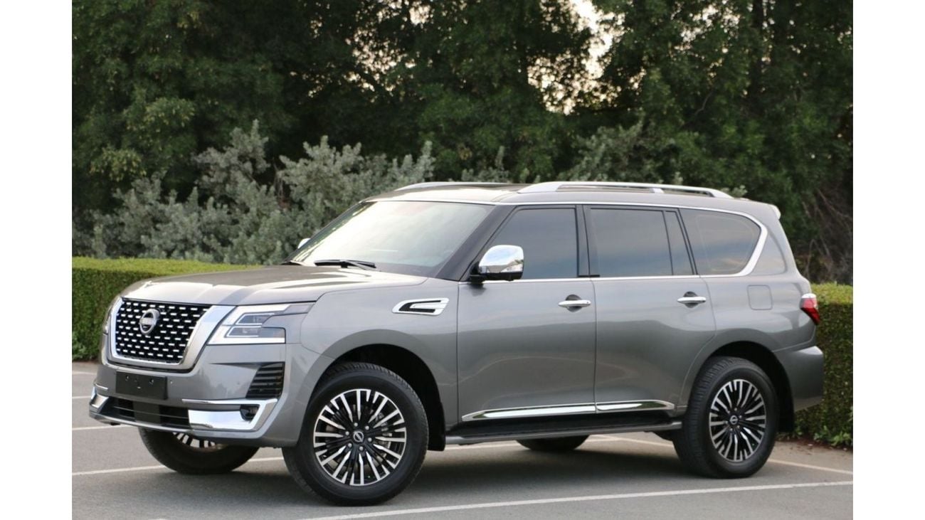 Nissan Patrol NISSAN PATROL PLATINUM V6 FULL OPTION ORIGINAL PAINT UNDER WARRANTY PERFECT CONDITION