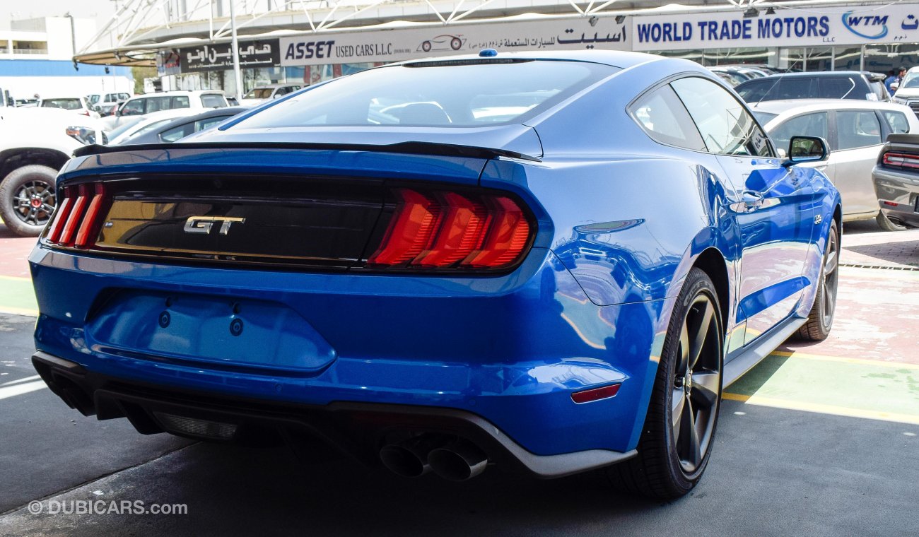 Ford Mustang 2019 GT Premium, 5.0 V8 GCC, 0km w/ 3Years or 100K km Warranty and 60K km Service at Al Tayer Motors