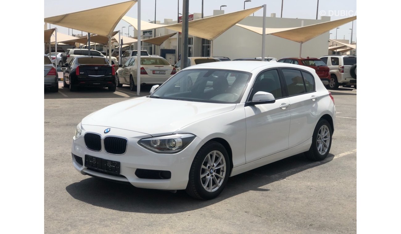 BMW 116i Bmw 116 model 2013 GCC car prefect condition full option low mileage low mileage