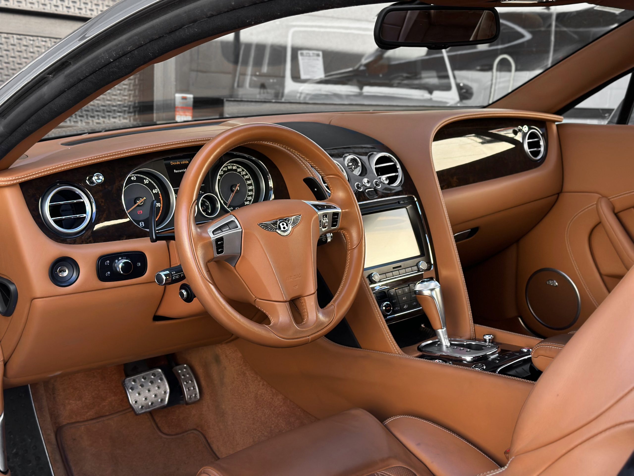Bentley Continental Supersports interior - Cockpit