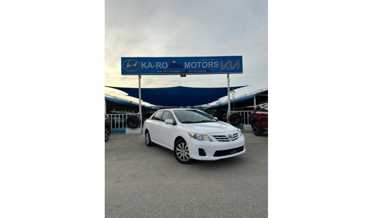 Toyota Corolla car in good condition, 2013 with engine capacity 1.8