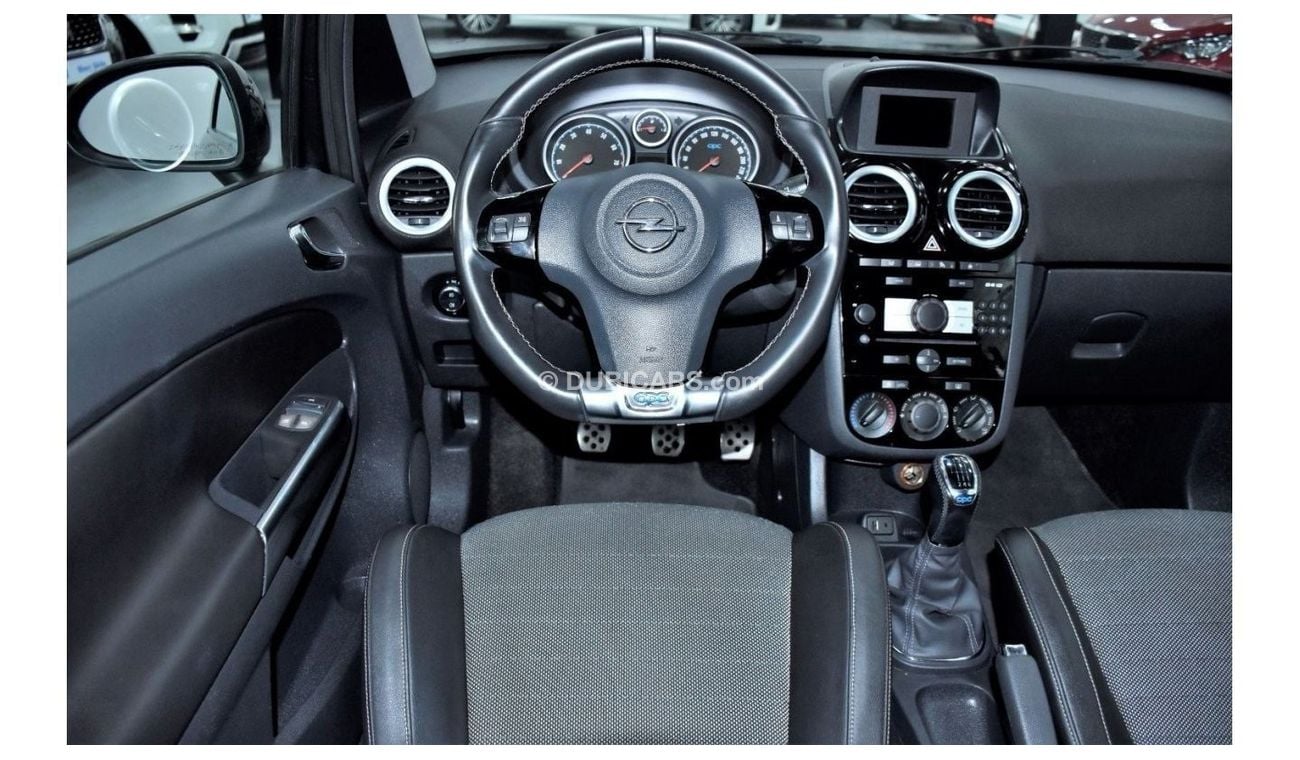 Opel Corsa EXCELLENT DEAL for our Opel Corsa OPC ( 2014 Model ) in Dark Gray Color GCC Specs