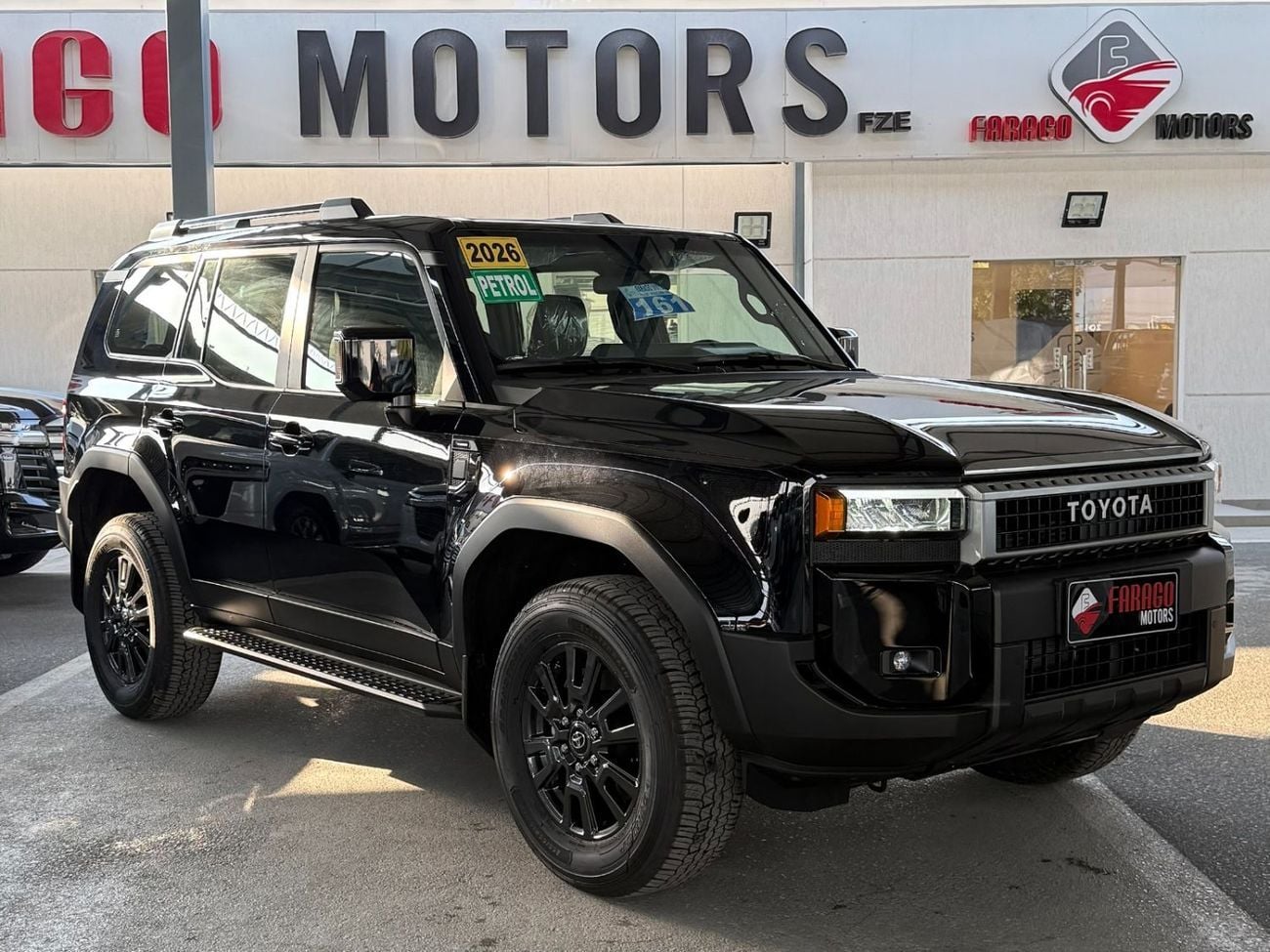 تويوتا برادو 2026 PRADO 2.4 TURBO SUNROOF BLACK INTERIOR