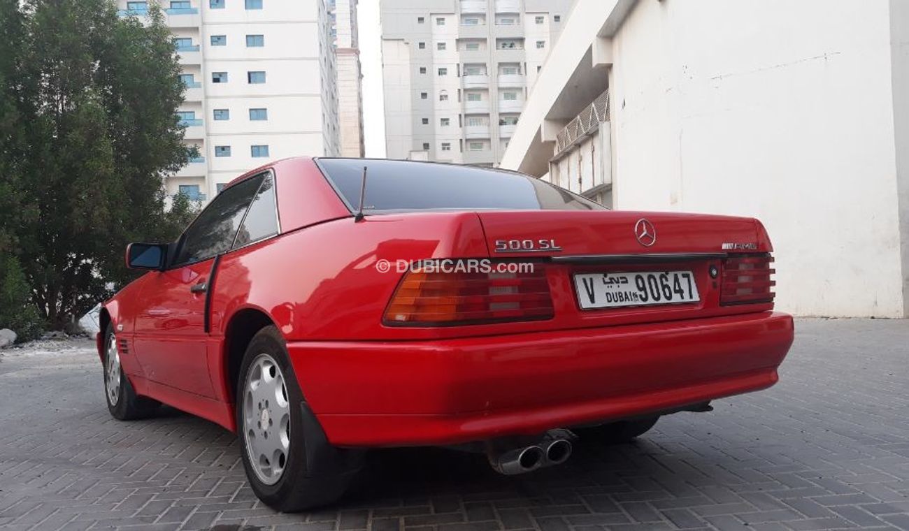 مرسيدس بنز SL 500 1992 Mercedes SL500 Low mileage full options Hard top convertible