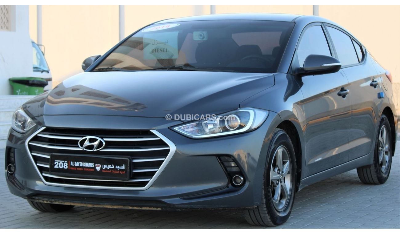 Hyundai Avante Hyundai Avante 2018 imported papers from Korea customs, in excellent condition, without accidents, v