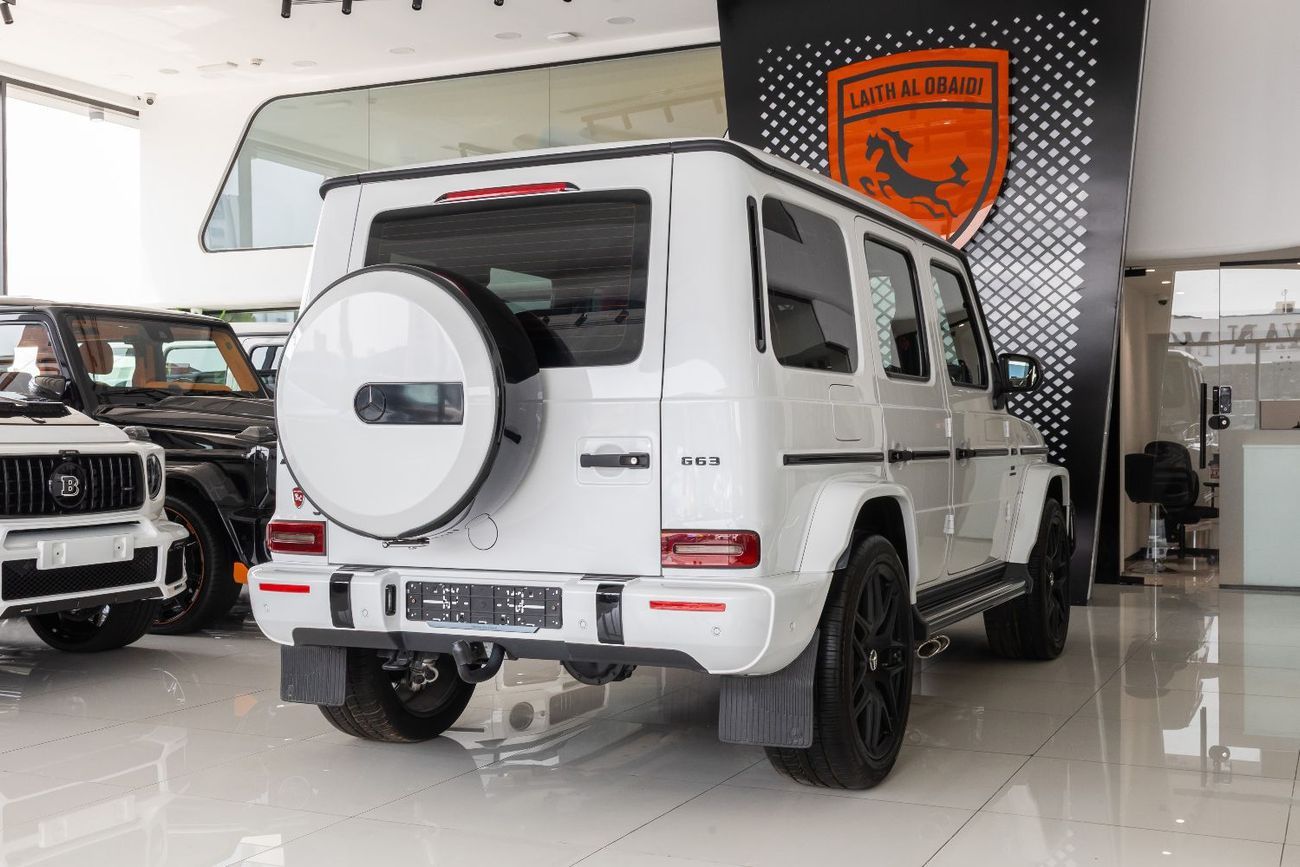 مرسيدس بنز G 63 AMG Mercedes G63-Carbon Fiber-Fully Loaded-Rear Entertainment Screens 2024-2 Years Gargash Auto Warranty