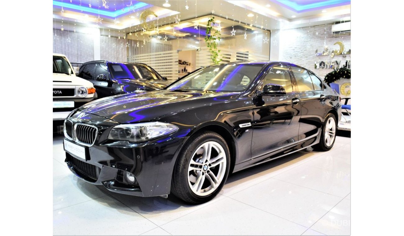 بي أم دبليو 520 ORIGINAL PAINT BMW 520i M-Kit 2016 Model Black Color!