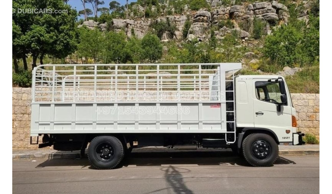 هينو 500 HINO 500 SERIES 1221 with Big Cargo Box 5.8 Tons Diesel manual Zero KM