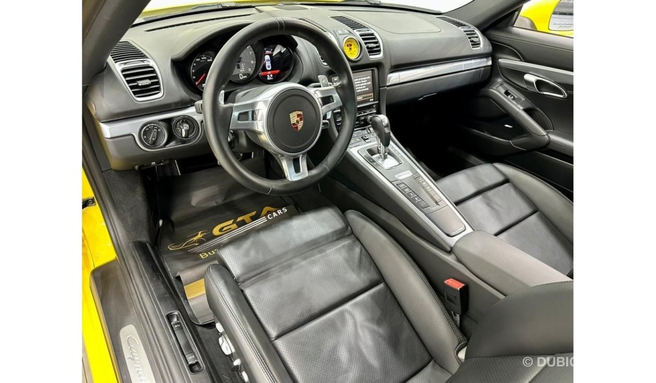 Porsche 718 Cayman 2014 Porsche Cayman S, Full Porsche Service History, Low KMS, GCC Specs