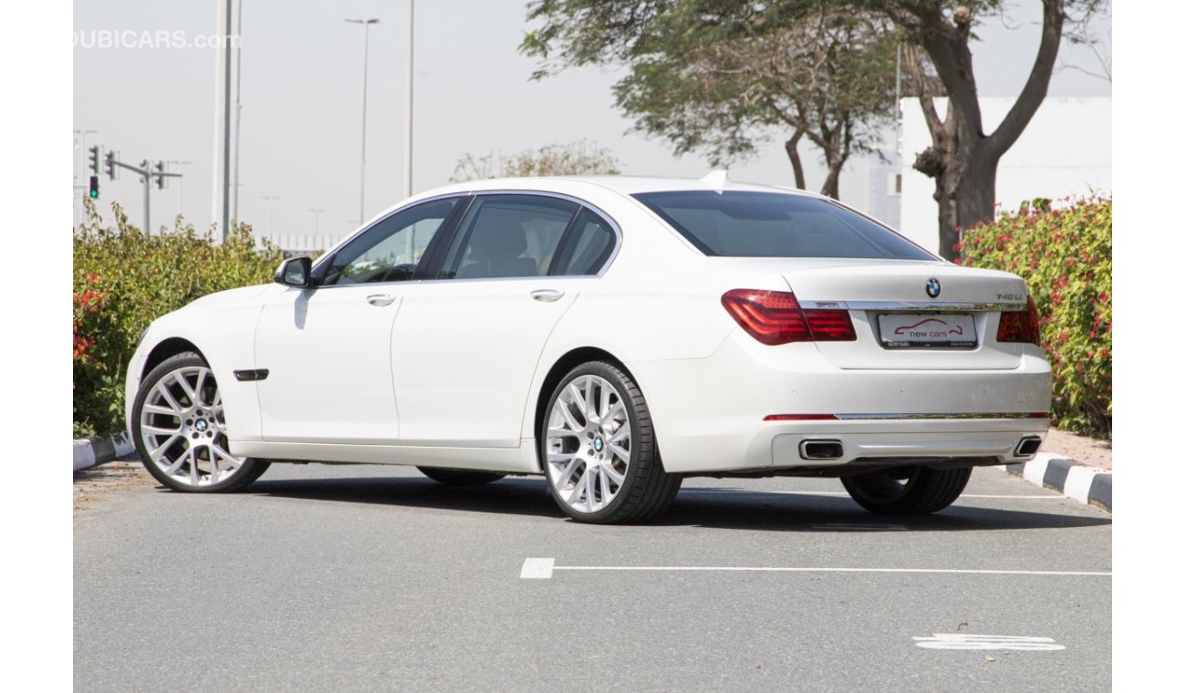 BMW 740Li 1830 AED/MONTHLY - 1 YEAR WARRANTY COVERS MOST CRITICAL PARTS