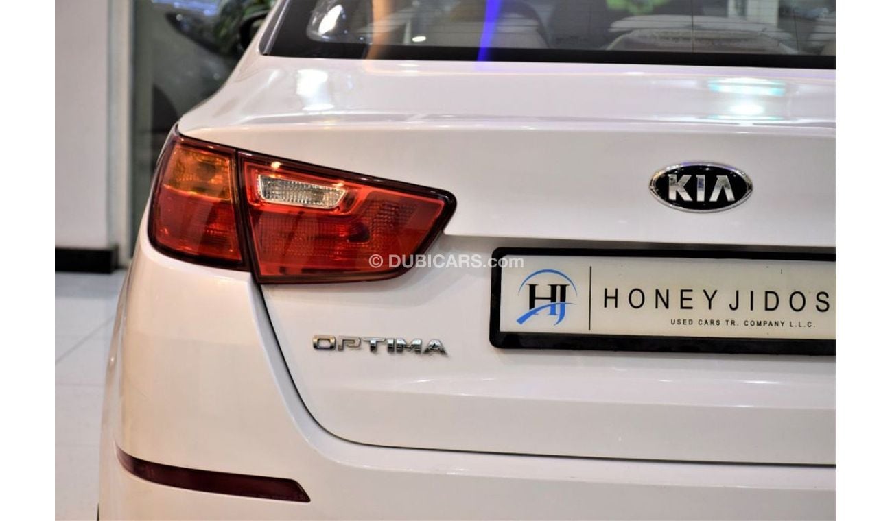Kia Optima PERFECT CONDITION KIA Optima 2014 Model!! in White Color! GCC Specs
