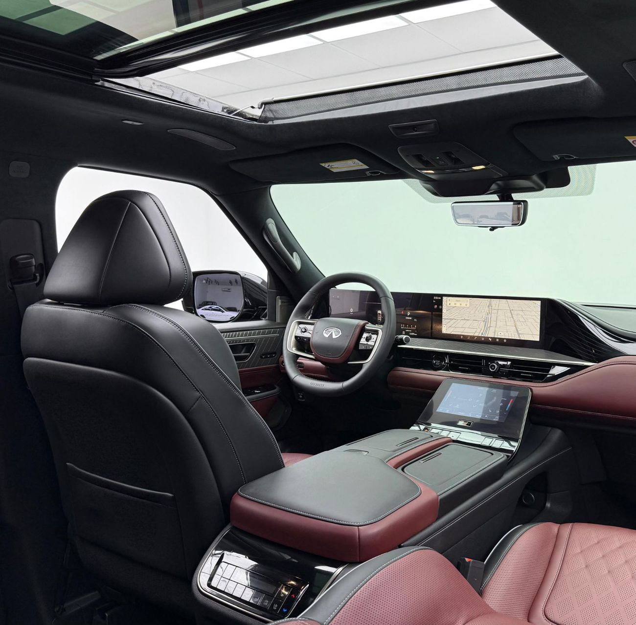 Infiniti QX80 Autograph Bench Chairs 3.5L 2025 Infiniti QX80 Autograph, 5 Years Infiniti Warranty, Full Infiniti S