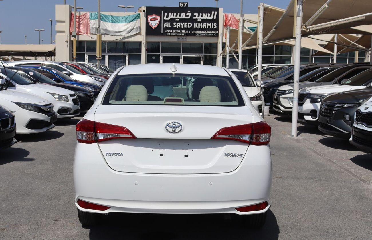 تويوتا يارس تويوتا يارس 2021 خليجي بحالة ممتازة 85000 كم محرك 1.5 لتر السعر 35000 درهم