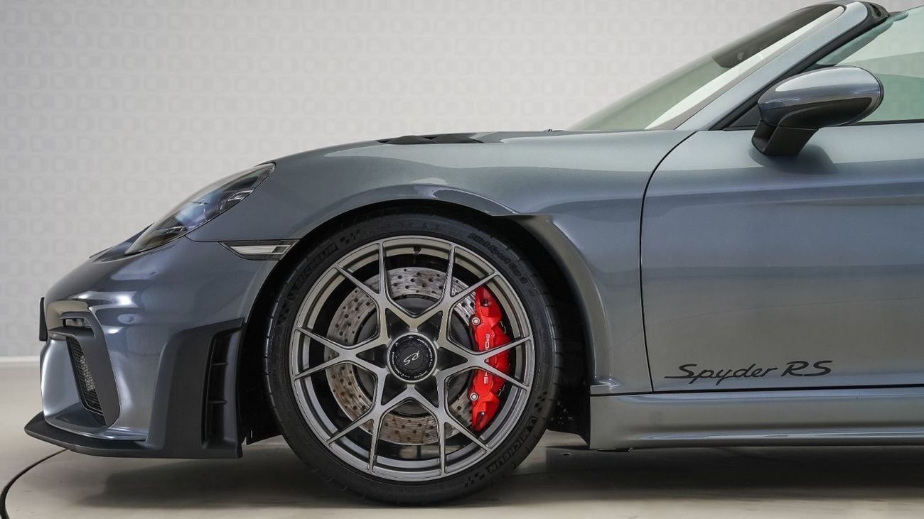 Porsche 718 Spyder RS UAE's Very Best Example | AED 9,237 Per Month