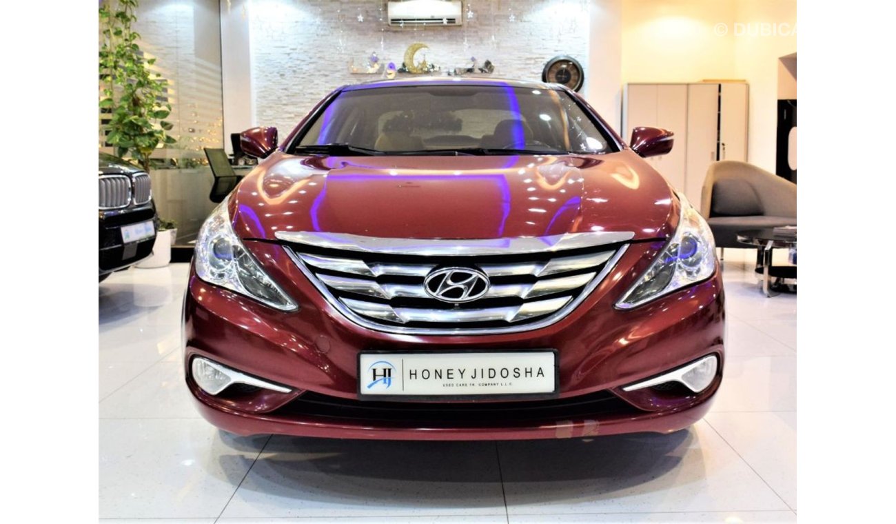 Hyundai Sonata 2014 Model!! in Red Color! GCC Specs