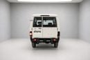 Toyota Land Cruiser 70 LC 78 HARDTOP 4.0L AT - White Inside Bluish Grey | Export Only