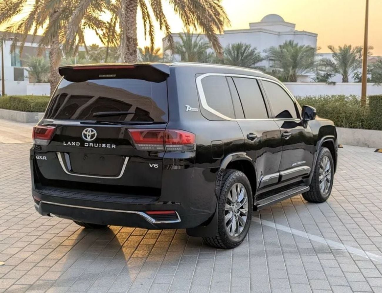 Toyota Land Cruiser Toyota landcruise 2021Model Facelifted 2025 4.0L v6 GXR petrol Engine Colour Black push start Transm