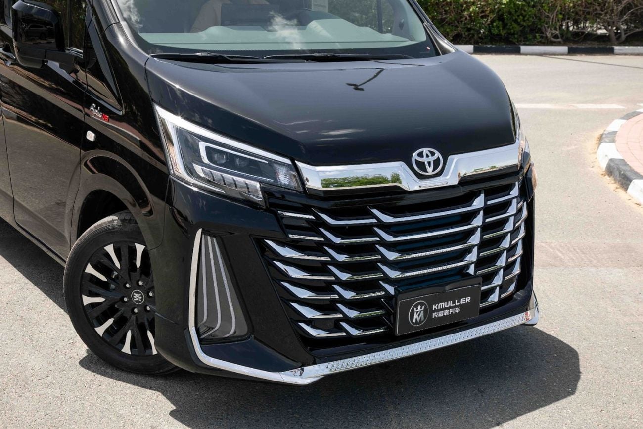 Toyota Hiace Alpha AL680 KMuller Edition 3.5L - Black Inside Brown | Export Only