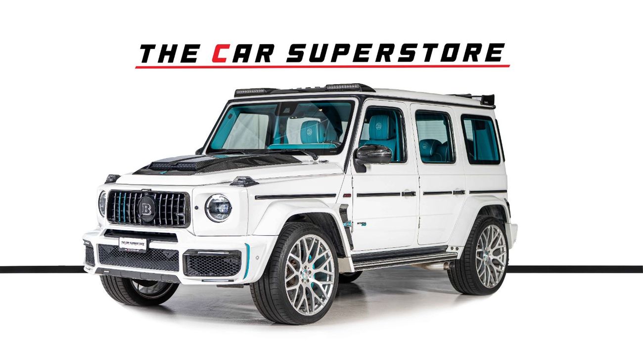 Mercedes-Benz G 63 AMG Std 4.0L 800 Brabus Kit-Tiffany Blue Interior-Exclusive Order-Low Mileage
