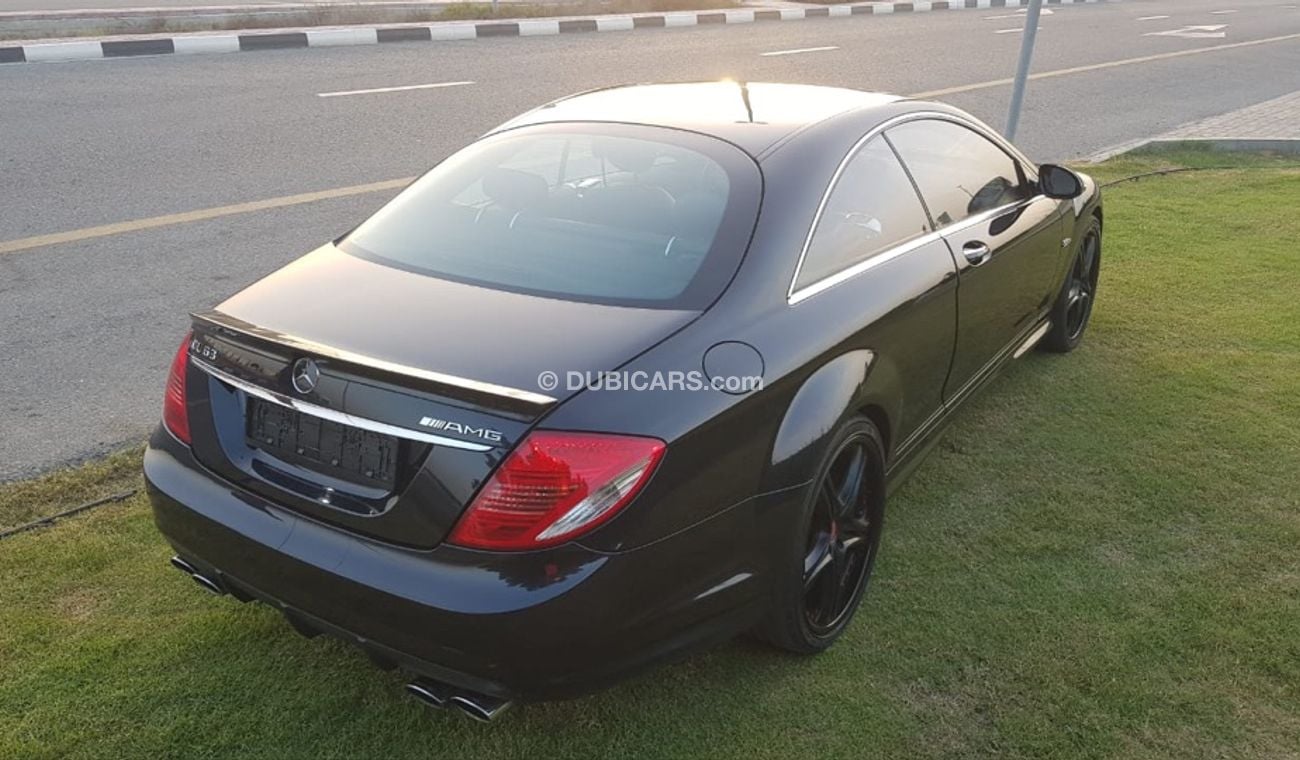 مرسيدس بنز CL 63 AMG موديل 2008  فل مواصفات فتحه سقف وكراسي جلد ونيت فيجن وتحكم كهربي كامل