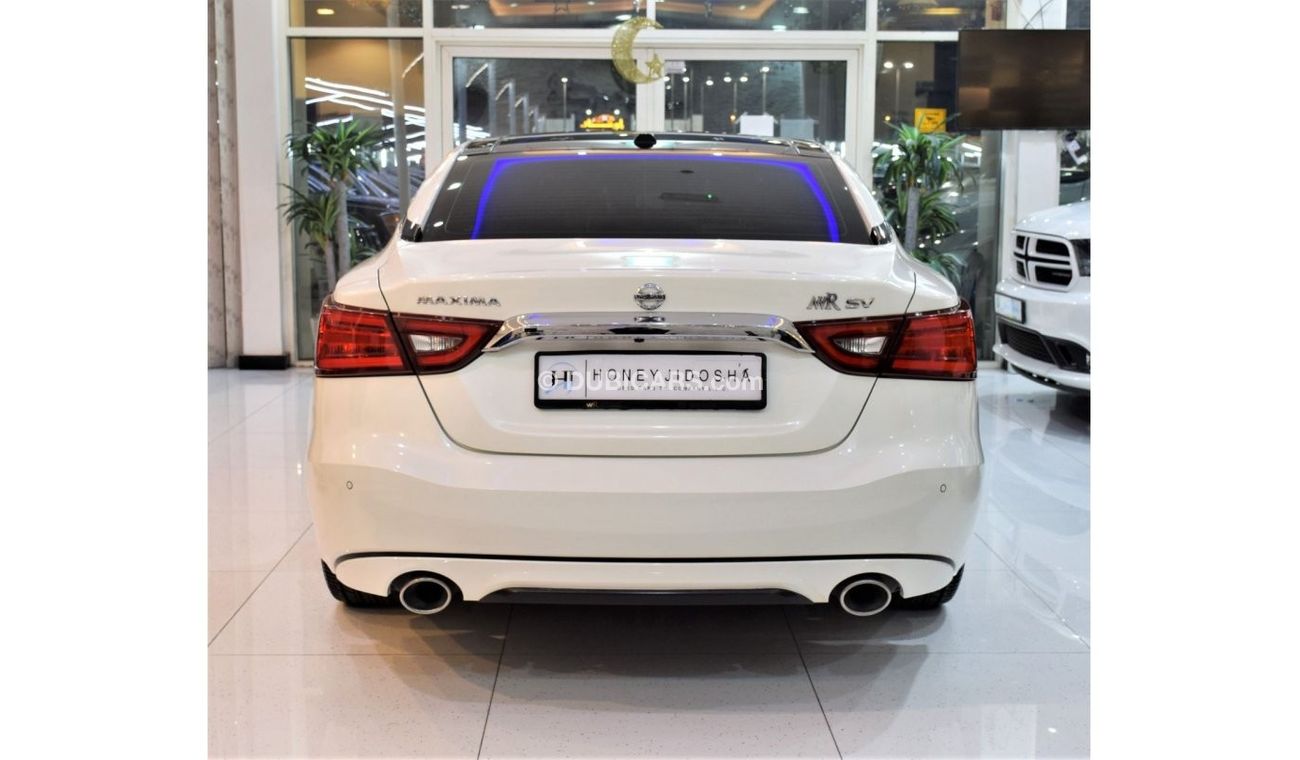 Nissan Maxima EXCELLENT DEAL for our Nissan Maxima SV 2017 Model!! in White Color! GCC Specs