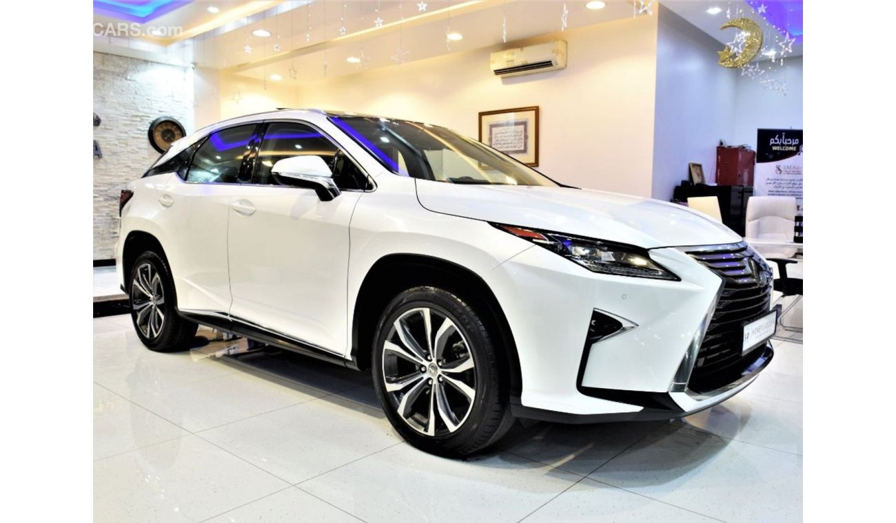 لكزس RX 350 (ORIGINAL PAINT) AGENCY WARRANTY!! 36000KM!!! Lexus RX 350 2017 Model!! Pearl White! GCC Specs