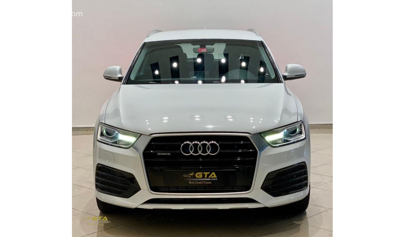 Audi Q3 2016 Audi Q3 35TFSI S-line Quattro, Warranty-Service Contract, GCC