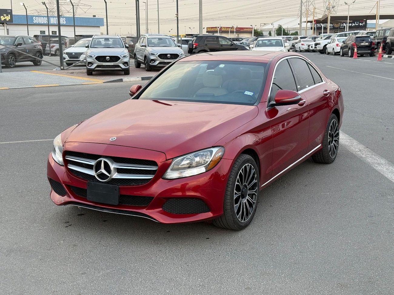 مرسيدس بنز C 300 2018 MERCEDES BENZ C300 4MATIC IMPORTED FROM USA