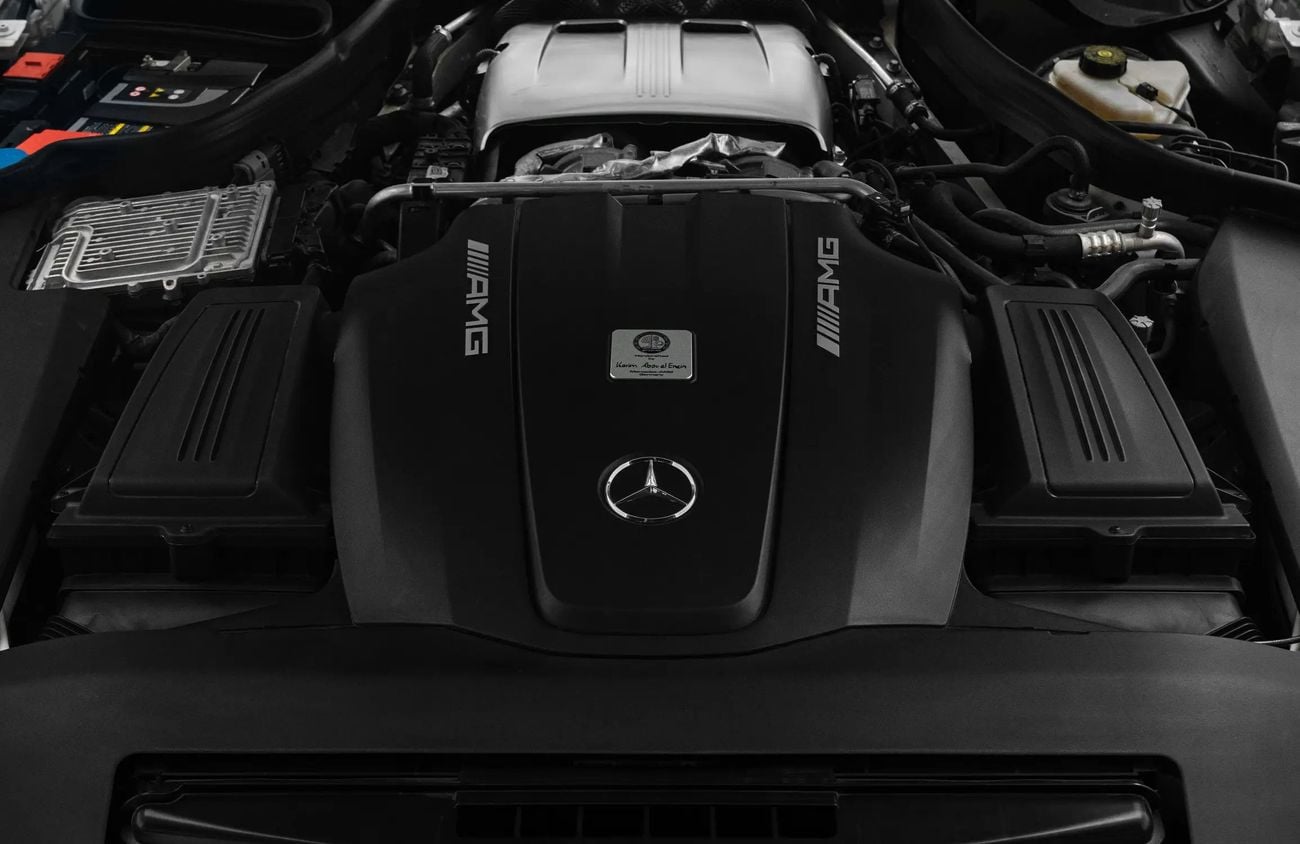 مرسيدس بنز AMG GT 4.0L V8 Bi-Turbo Engine