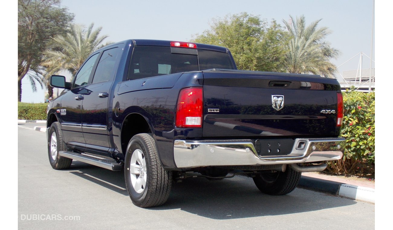 RAM 1500 SLT 1500 #4X4 #5.7L #RAMBOX #Bedliner #BedCover #GCC #3 Yrs/60000 km WNTY @ Dealer * RAMADAN OFFER*