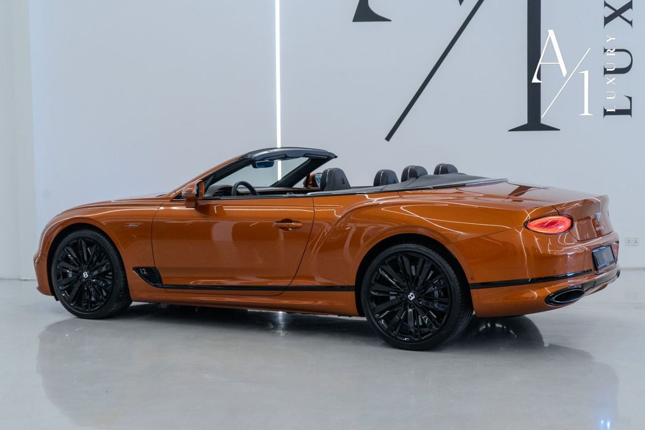 Bentley Continental GTC Speed W12 2022 Bentley Continental GTC Speed W12, Warranty, Bentley Service Package, Very Low Kms