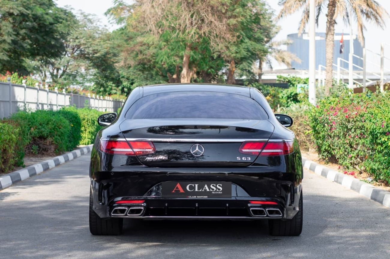 مرسيدس بنز S 63 AMG Std 4.0L (604 HP)