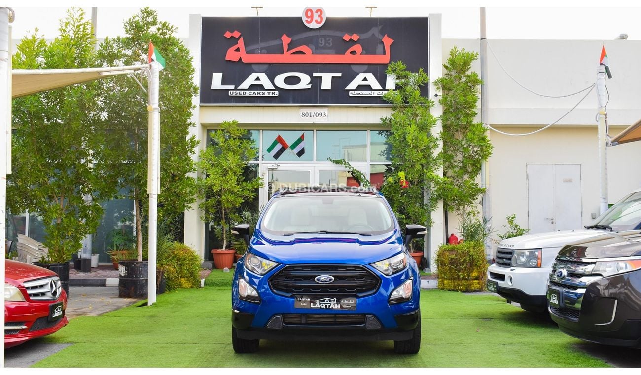 Ford EcoSport 2020 model, one number, fingerprint, leather hatch, sensors, alloy wheels, cruise control, rear came