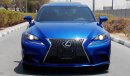 Lexus IS350 2014 F-Sport Package Pre-Owned GCC 3.5 L Cylinders V6 306 hp 54000 km Under Warranty &  Service