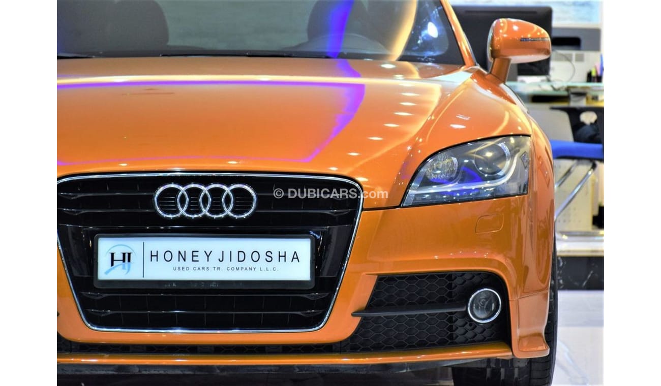 Audi TT ( ONLY 29000 KM! ) AMAZING Audi TT S-Line 2015 Model!! in Orange Color! GCC Specs