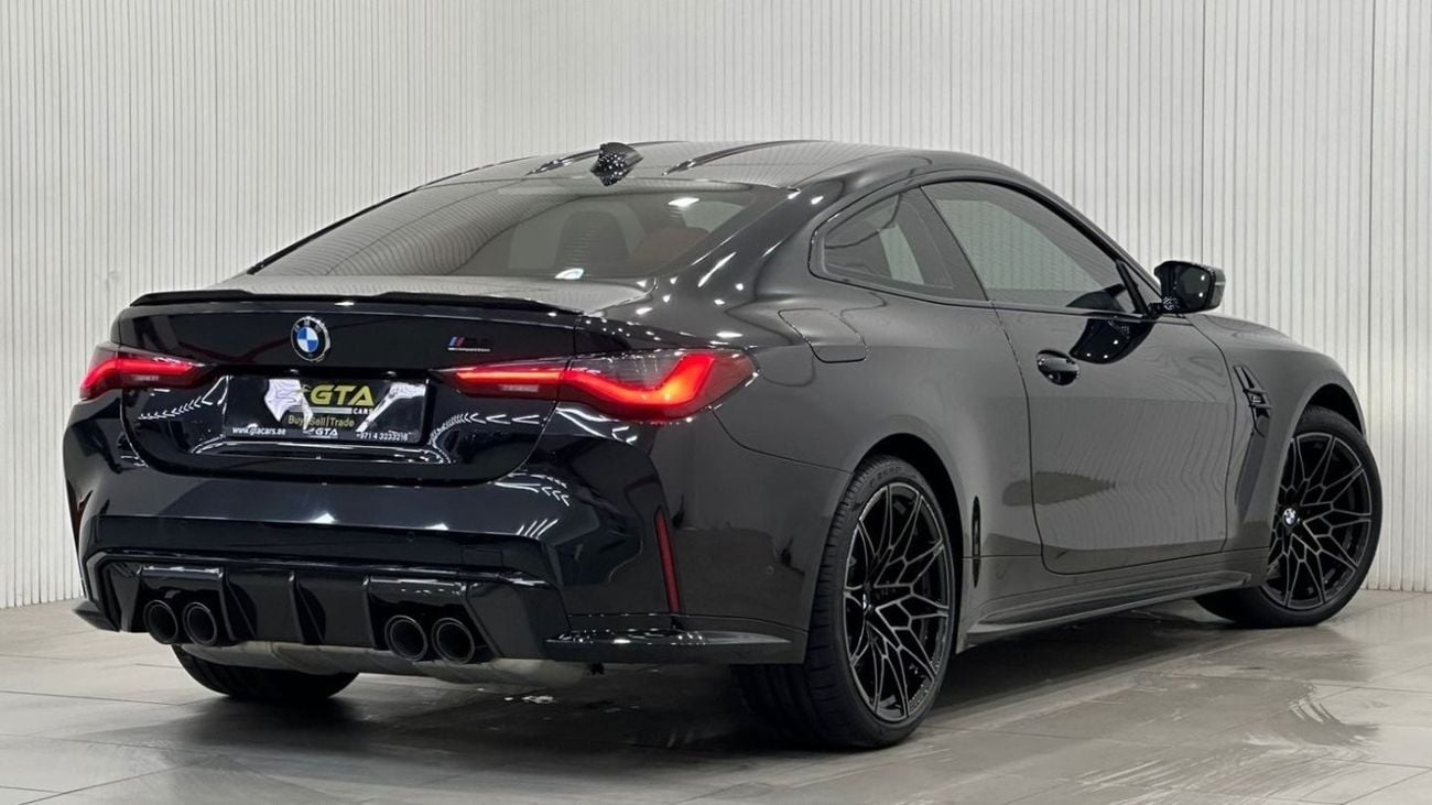 بي أم دبليو M4 2021 BMW M4 Competition, June 2026 BMW Warranty + Service Pack, Full Options, Very Low Kms, GCC