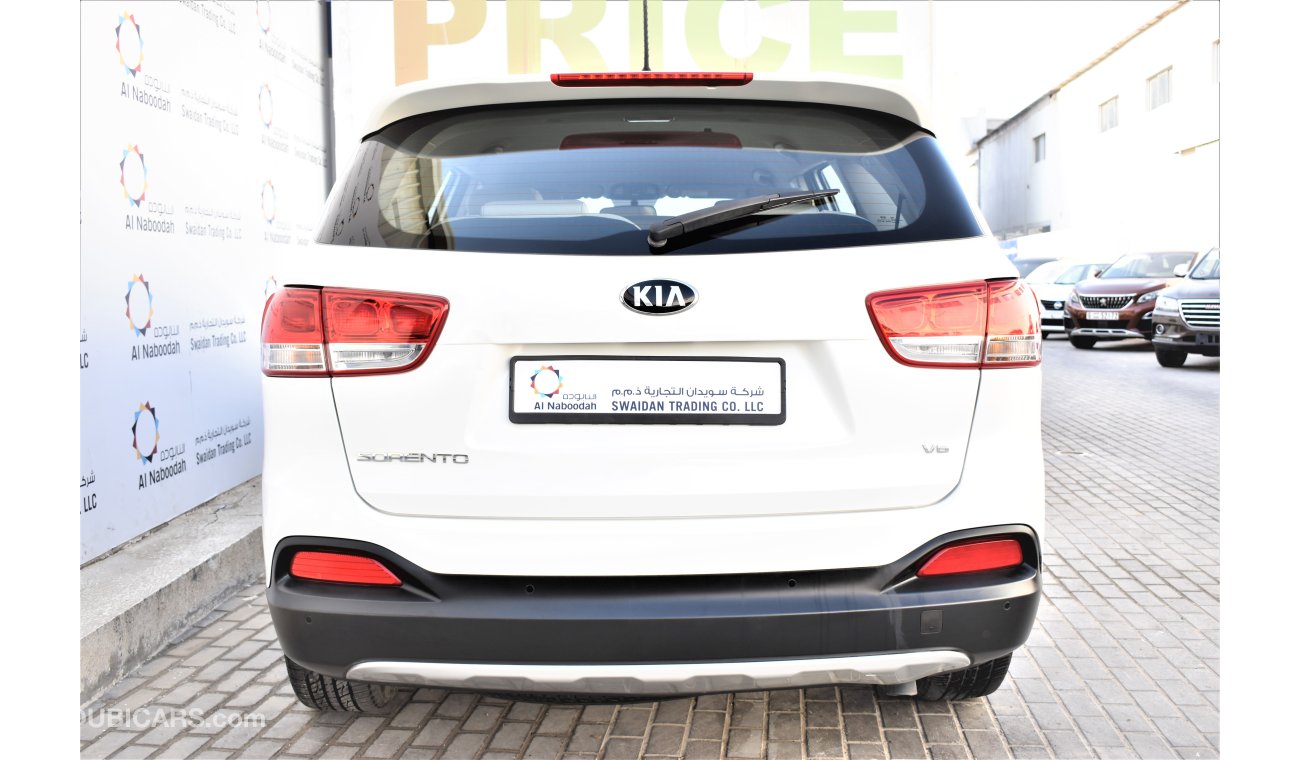 Kia Sorento DEALER WARRANTY 3.3L LX V6 AWD 2016 GCC SPECS