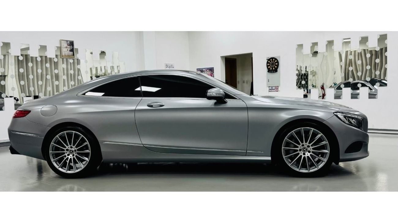 Mercedes-Benz S 500 Coupe GCC .. FSH .. Special Edition .. Original Color .. Brand New Condition