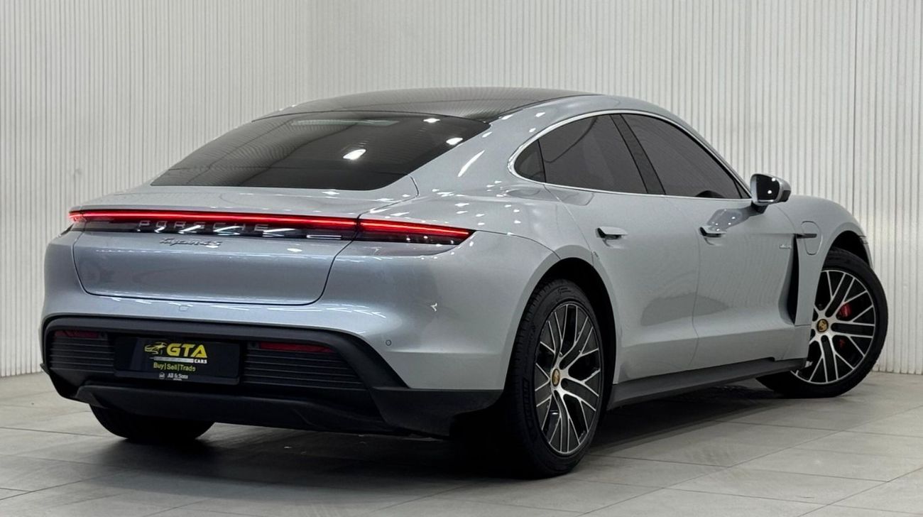 بورش تايكان 2024 Porsche Taycan 4S, 2 Year Porsche Warranty, 8 Years Battery Warranty, Full Service History, GCC