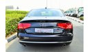 Audi A8 LI - ZERO DOWN PAYMENT - 1,725 AED/MONTHLY - 1 YEAR WARRANTY