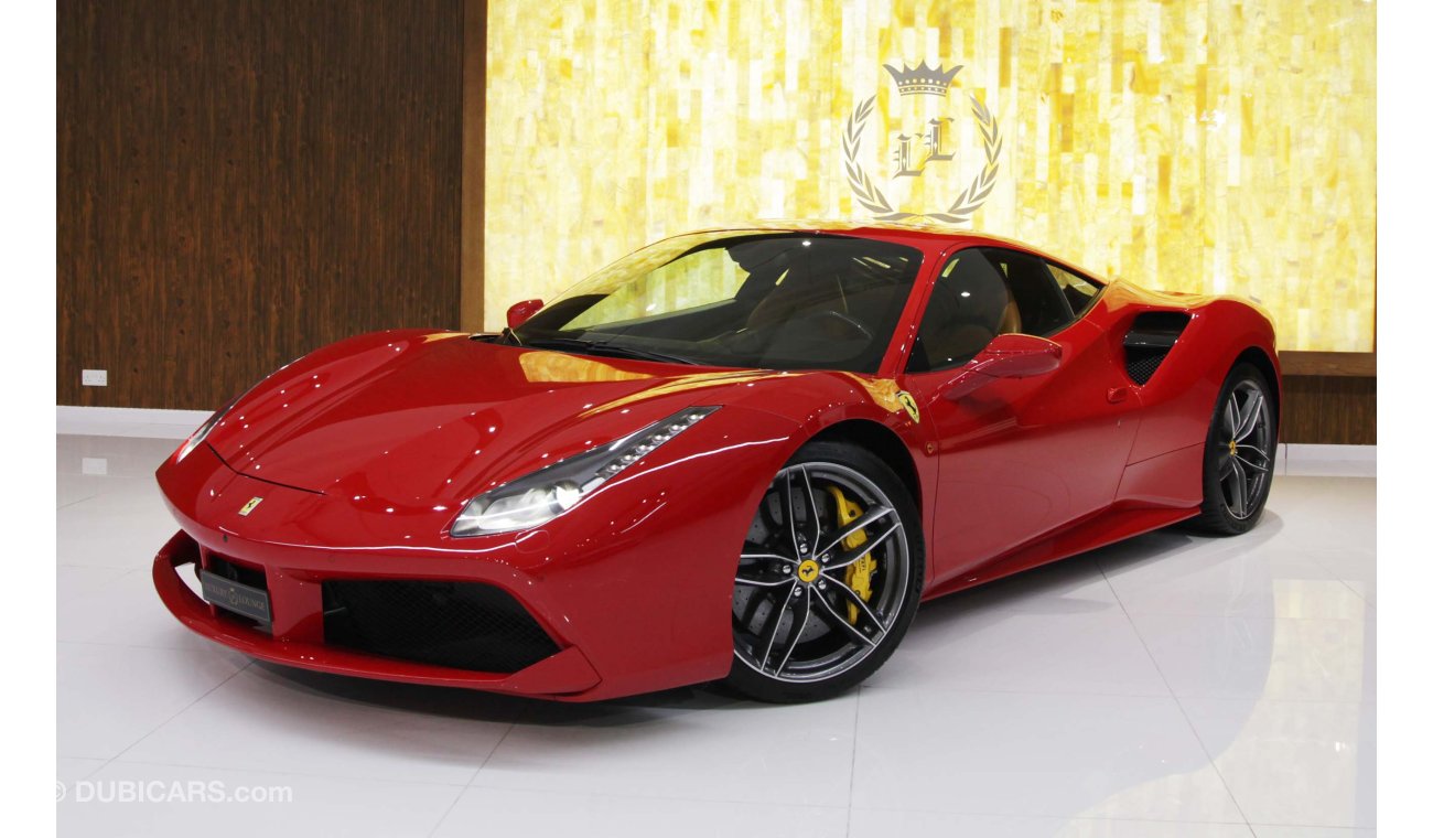 Ferrari 488 ,GCC SPECS,FULL SERVICE HISTORY, CONTRACT SERVICE